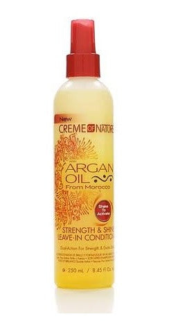 Cream of Nature Argan Oil Strength & Shine Leave-In Conditioner 8.4 fl oz.