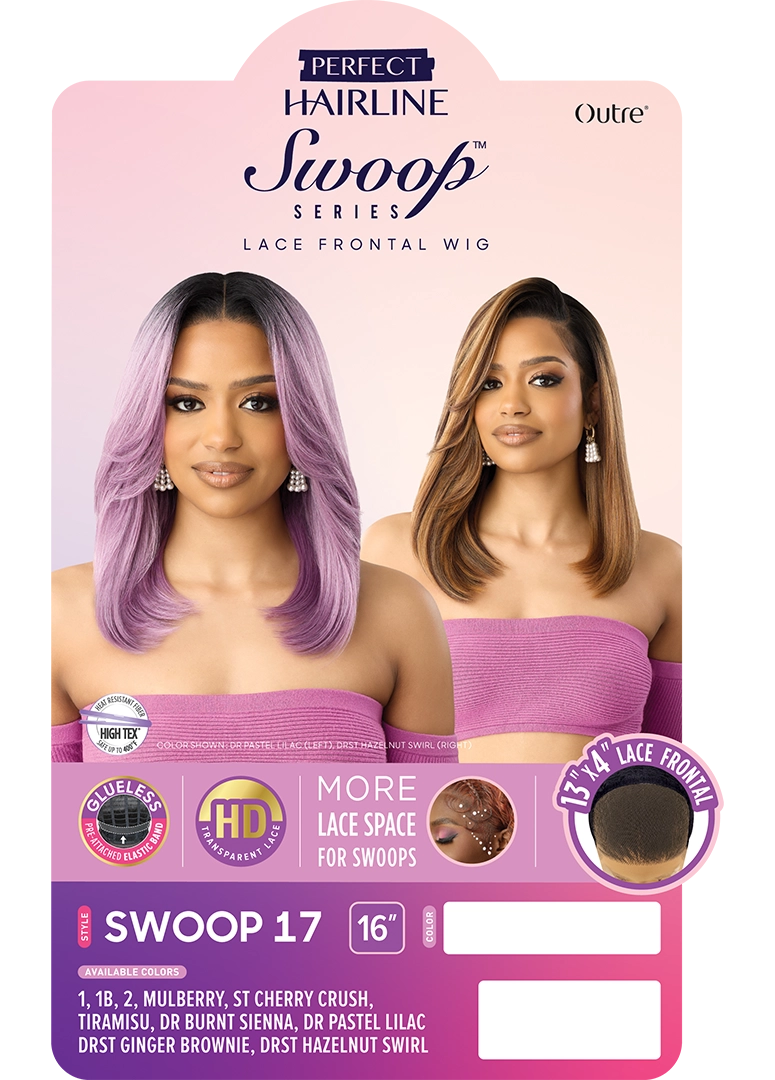 Swoop Perfect Hairline By Outre Glueless HD 13x4 Lace Front Wig - SWOOP 17