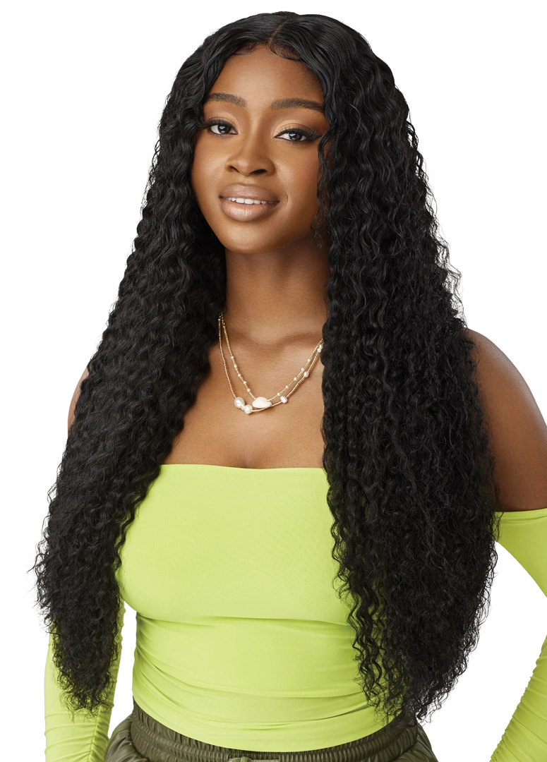 Outre Sugar Punch Wet & Wavy 100% Unprocessed Remy Human Hair Weaves - WET & WAVY GYPSY DEEP