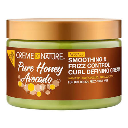 Cream Of Nature Pine Honey Avocado Curl Defining Cream Frizz Control