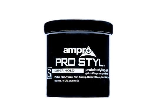 Ampro Pro Styl Super Hold styling gel 6 oz